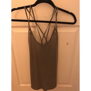 Dressy Green Tank Top